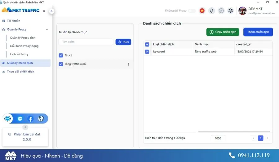 Tăng traffic cho website